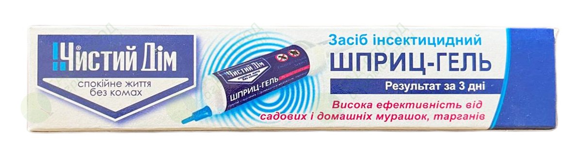Чистий Дім гель шприц 20 мл | Чистый Дом гель шприц 20 мл